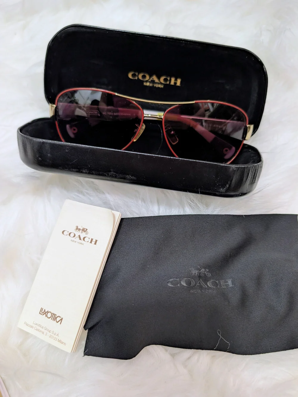 Coach aviator polarized